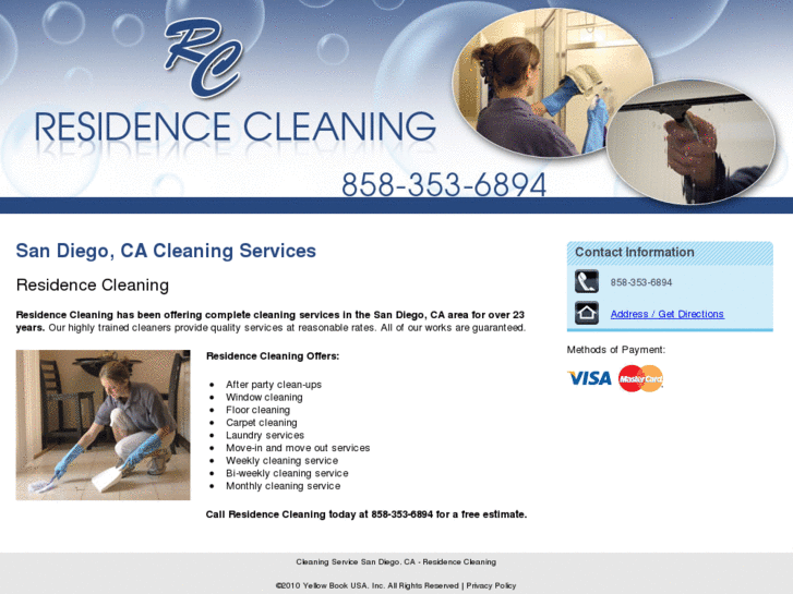 www.residencecleaning.net