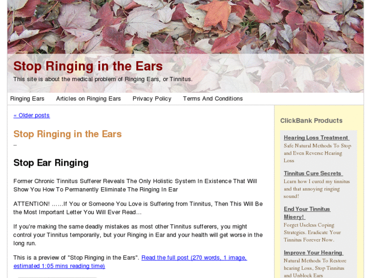 www.ringingearsite.com
