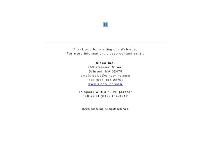 www.sinco-inc.net