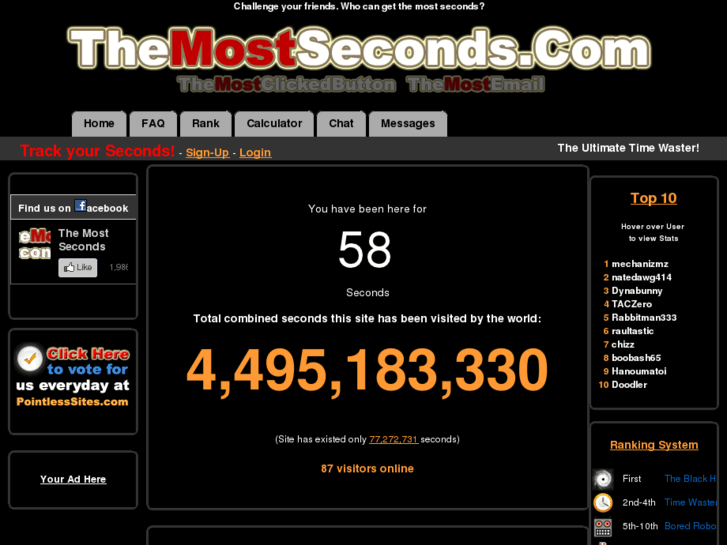www.themostseconds.com