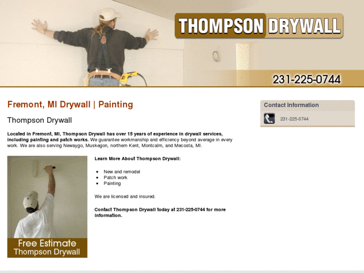 www.thompsondrywallmi.com