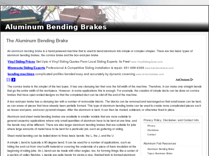 www.aluminumbendingbrake.com