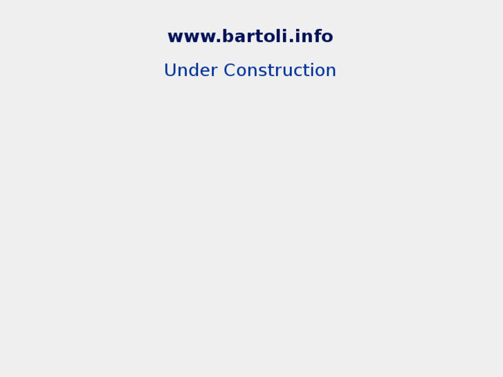 www.bartoli.info