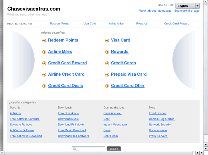 www.chasevisaextras.com