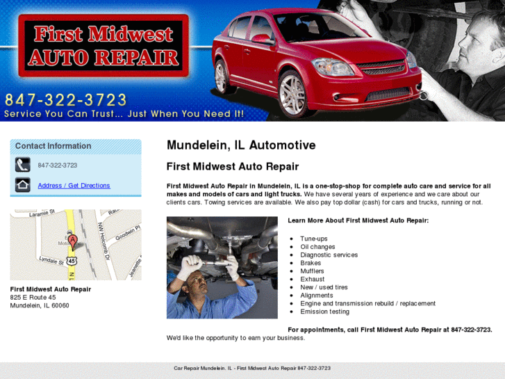 www.firstmidwestautorepair.net