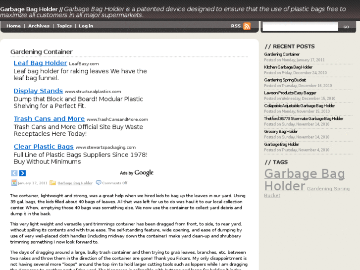 www.garbagebagholder.org