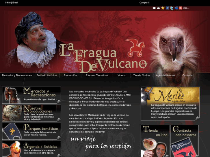 www.lafraguadevulcano.es