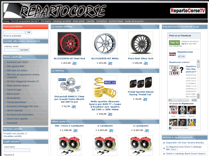 www.repartocorsestore.com