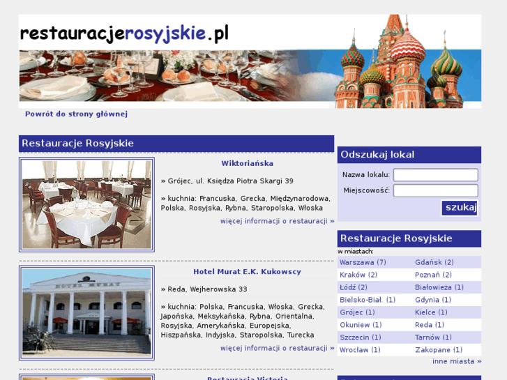 www.restauracjerosyjskie.pl