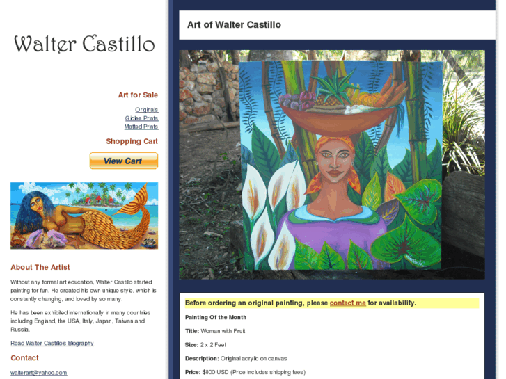 www.waltercastilloart.com