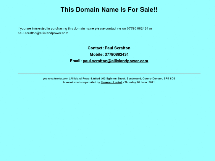 www.yoursmartmeter.com