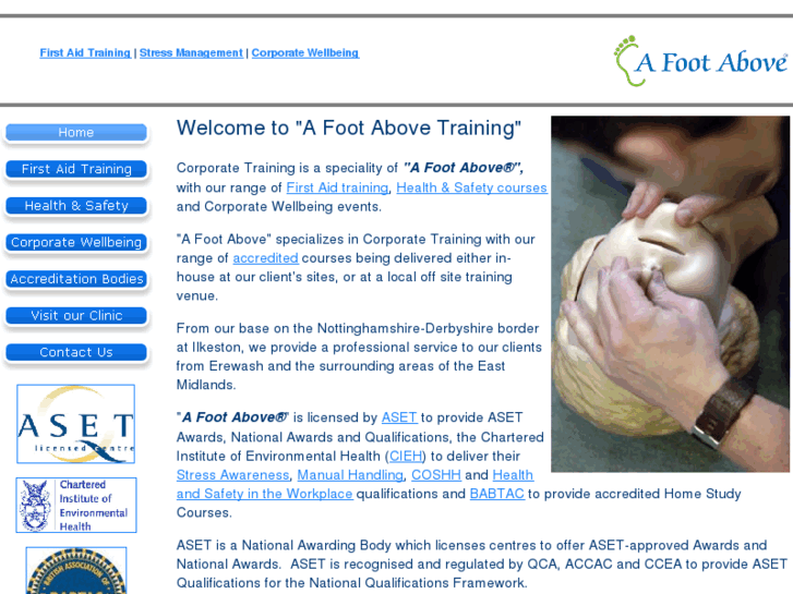 www.afootabovetraining.co.uk