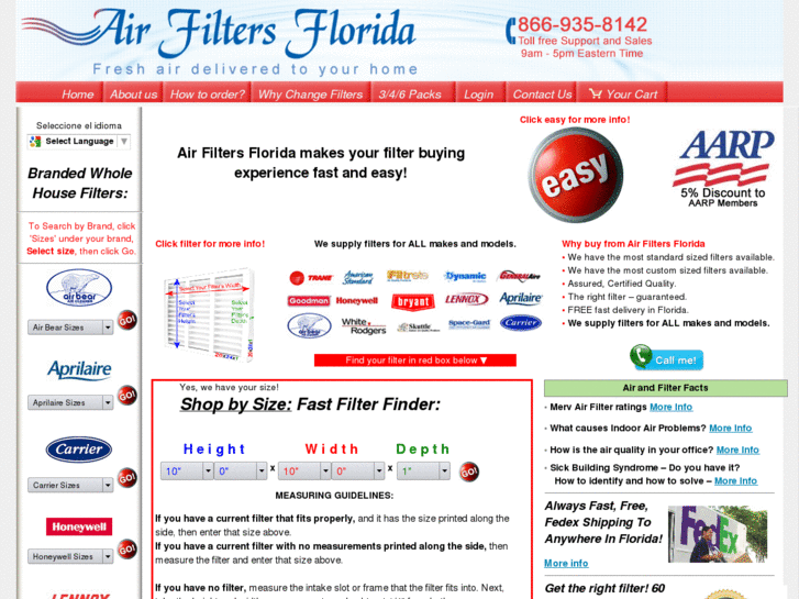 www.airfiltersflorida.com