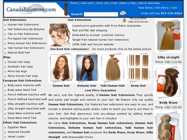 www.canadahairstore.com