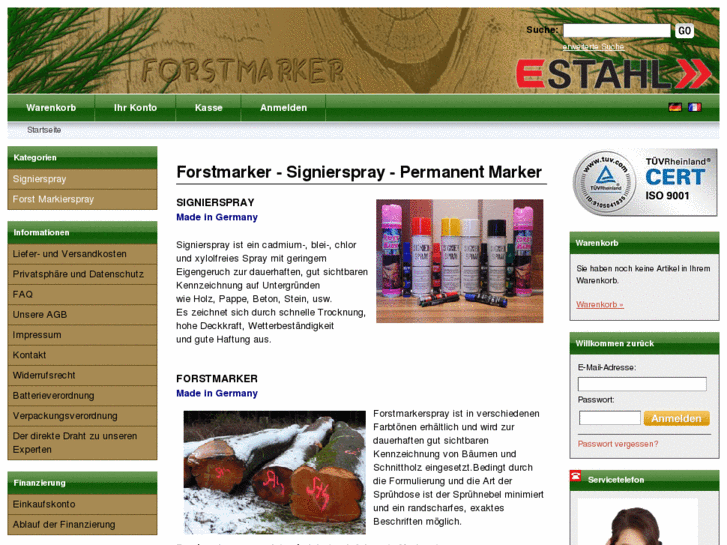 www.forstmarker.de