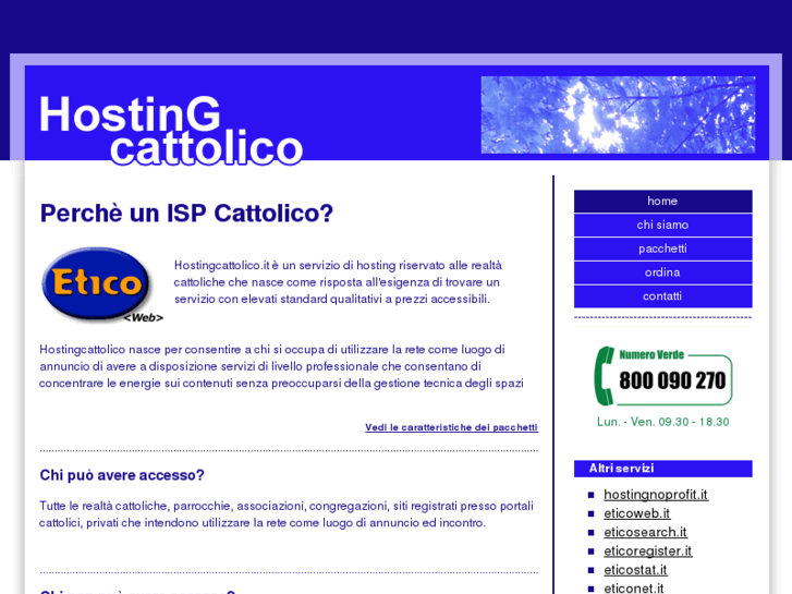 www.hostingcattolico.it