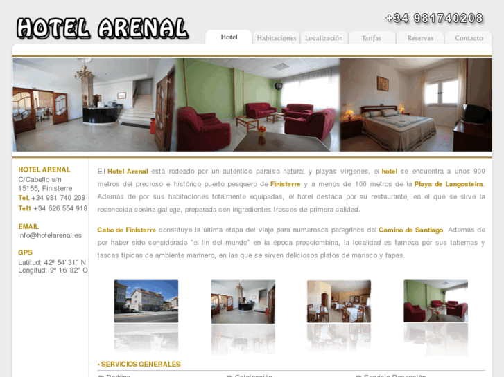 www.hotelarenal.es