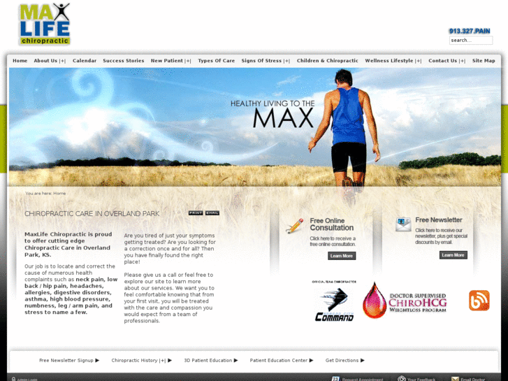 www.maxlifechiropractic.com