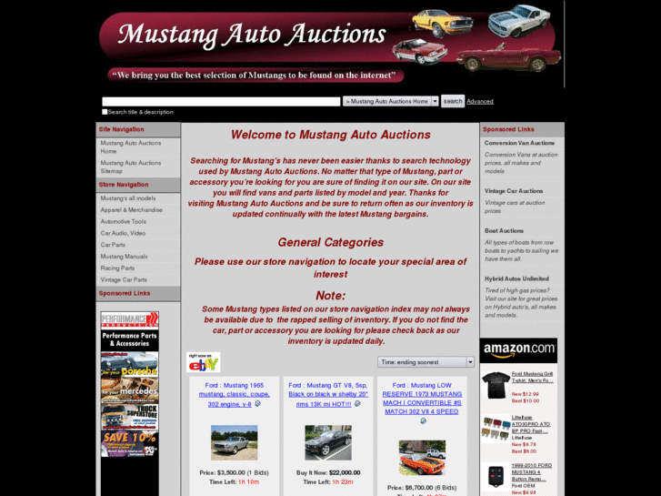 www.mustangautoauctions.com