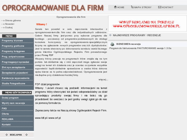 www.oprogramowaniedlafirm.pl