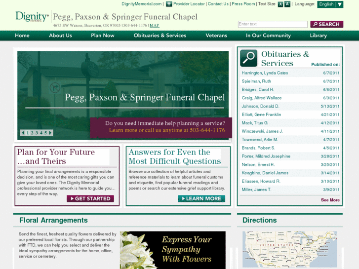 www.peggpaxsonspringerfuneralhome.com