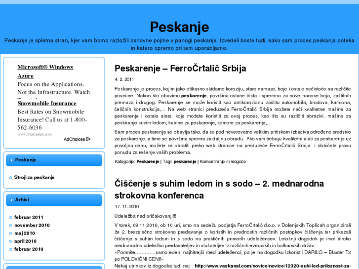 www.peskanje.info