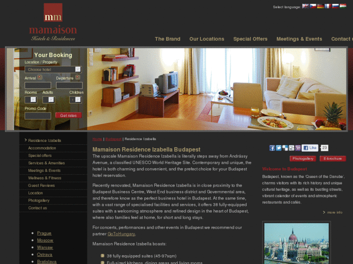 www.residence-izabella.com