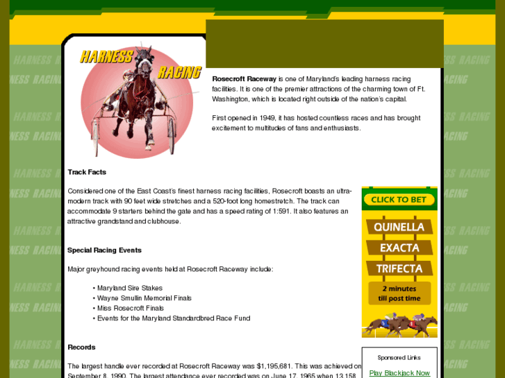 www.rosecroft-raceway.info