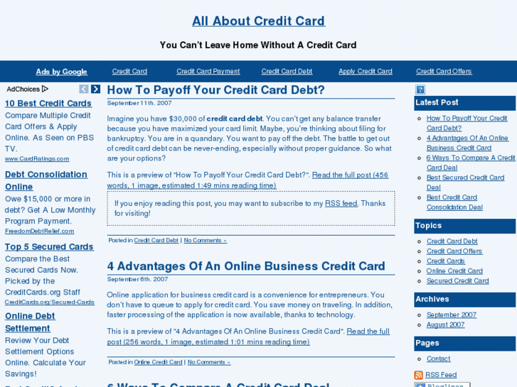 www.allaboutcreditcard.com