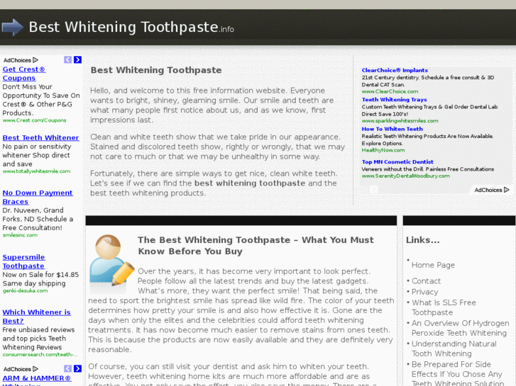 www.bestwhiteningtoothpaste.info