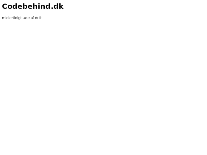 www.codebehind.dk