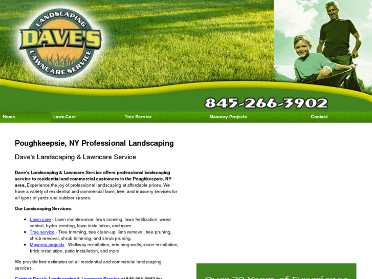 www.daveslandscapingandlawncare.com