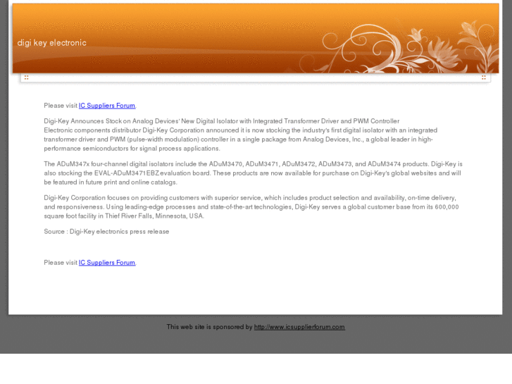 www.digikeyelectronic.net