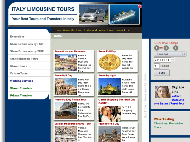 www.italylimousinetours.com