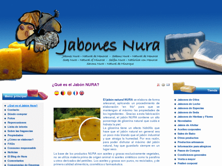 www.jabonesnura.com