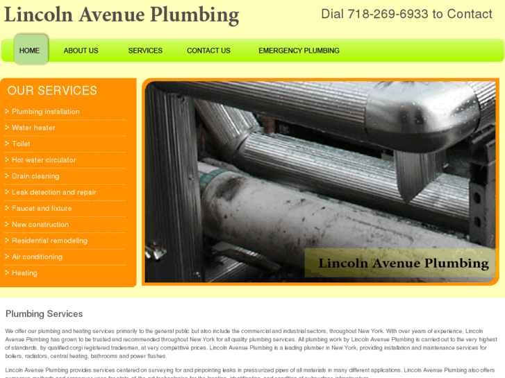 www.lincolnavenueplumbing.info