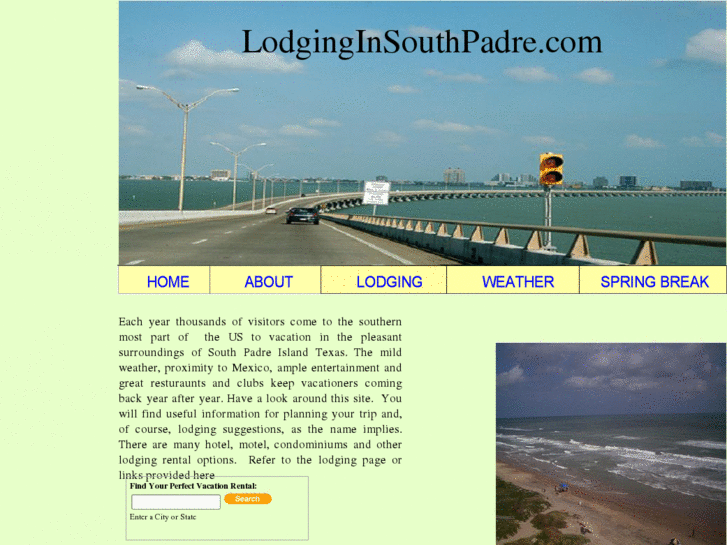 www.lodginginsouthpadre.com