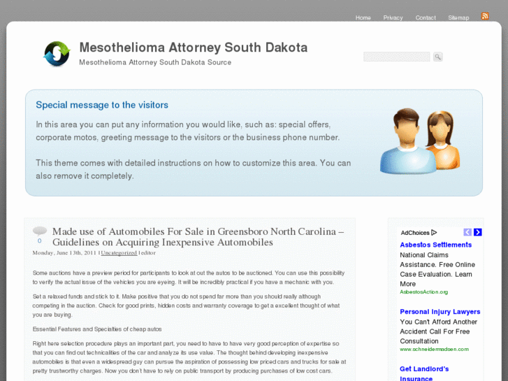 www.mesotheliomaattorneysouthdakota.com