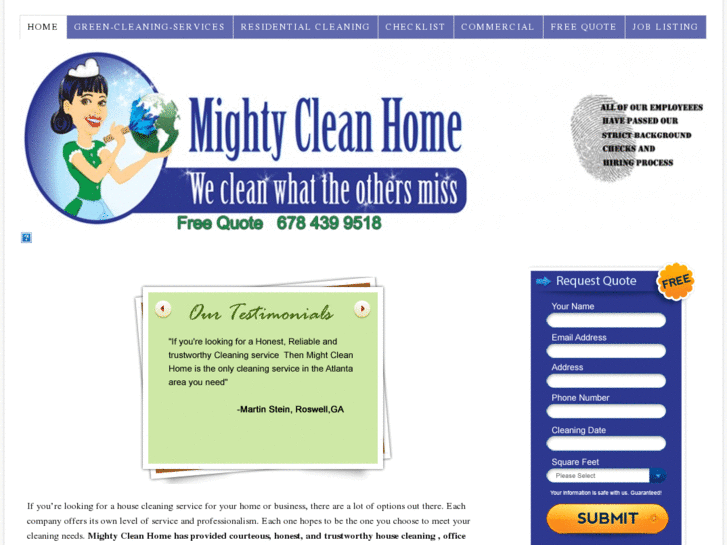 www.mightycleanhome.com