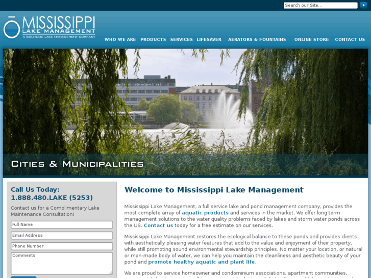 www.mississippilakemanagement.com