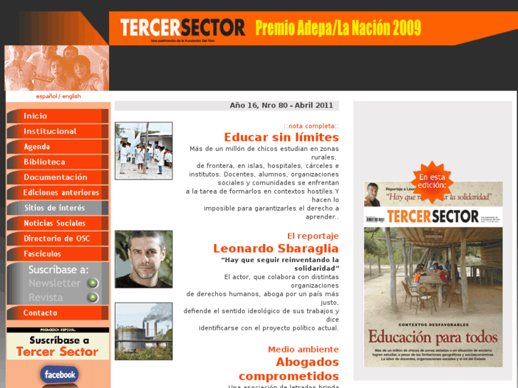 www.tercersector.org.ar