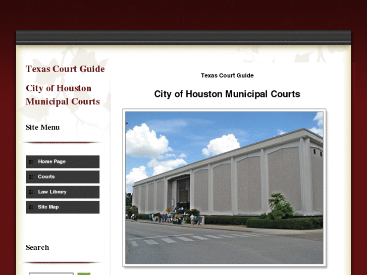 www.texascourtguide-cityofhoustonmunicipalcourts.com