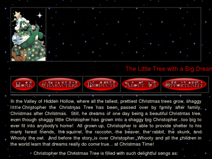 www.christopherthechristmastree.com