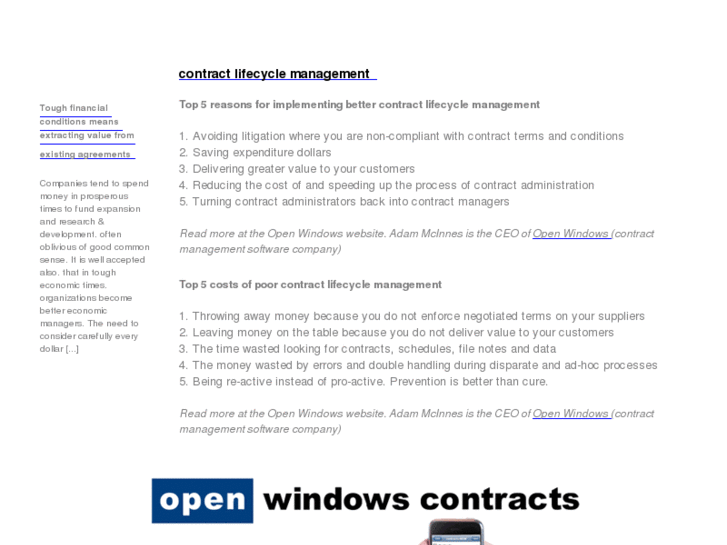 www.contractlifecyclemanagement.com
