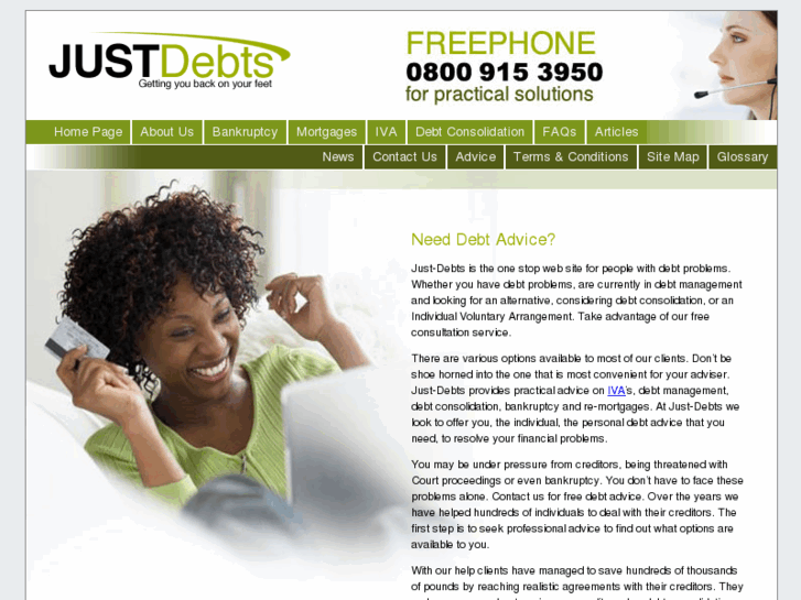 www.just-debts.co.uk