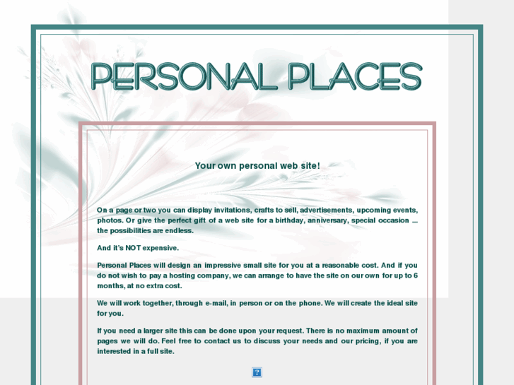 www.personalplaces.com