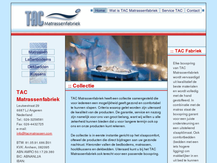 www.tacmatrassen.com