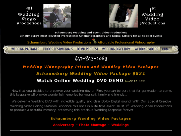 www.1stweddingvideo-schaumburg.com