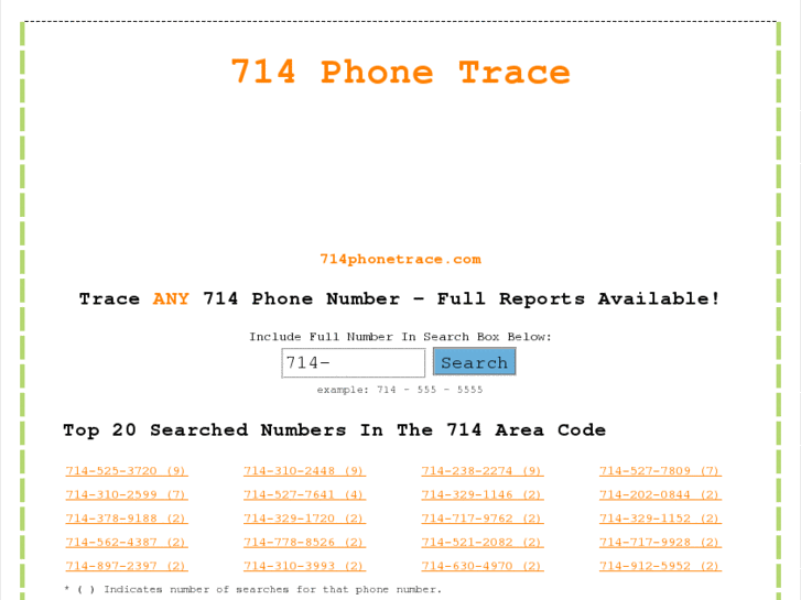 www.714phonetrace.com