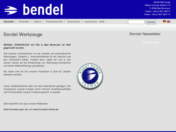 www.bendel-werkzeuge.com